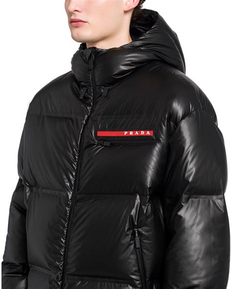 prada jacken herren sale|Prada puffer jacket.